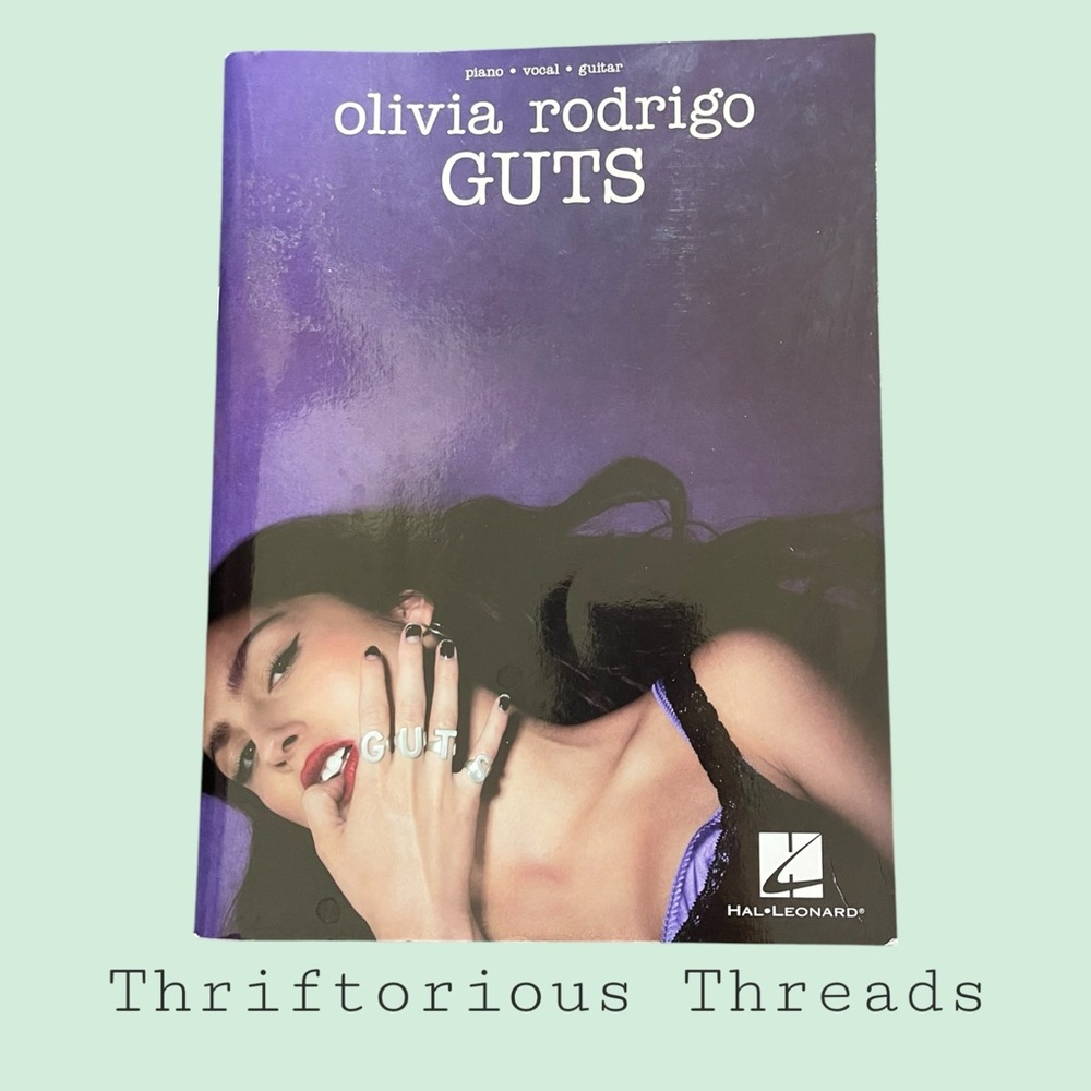 Olivia Rodrigo GUTS Songbook